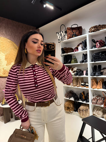 Maglioncino Chloé a righe - R.a. Boutique