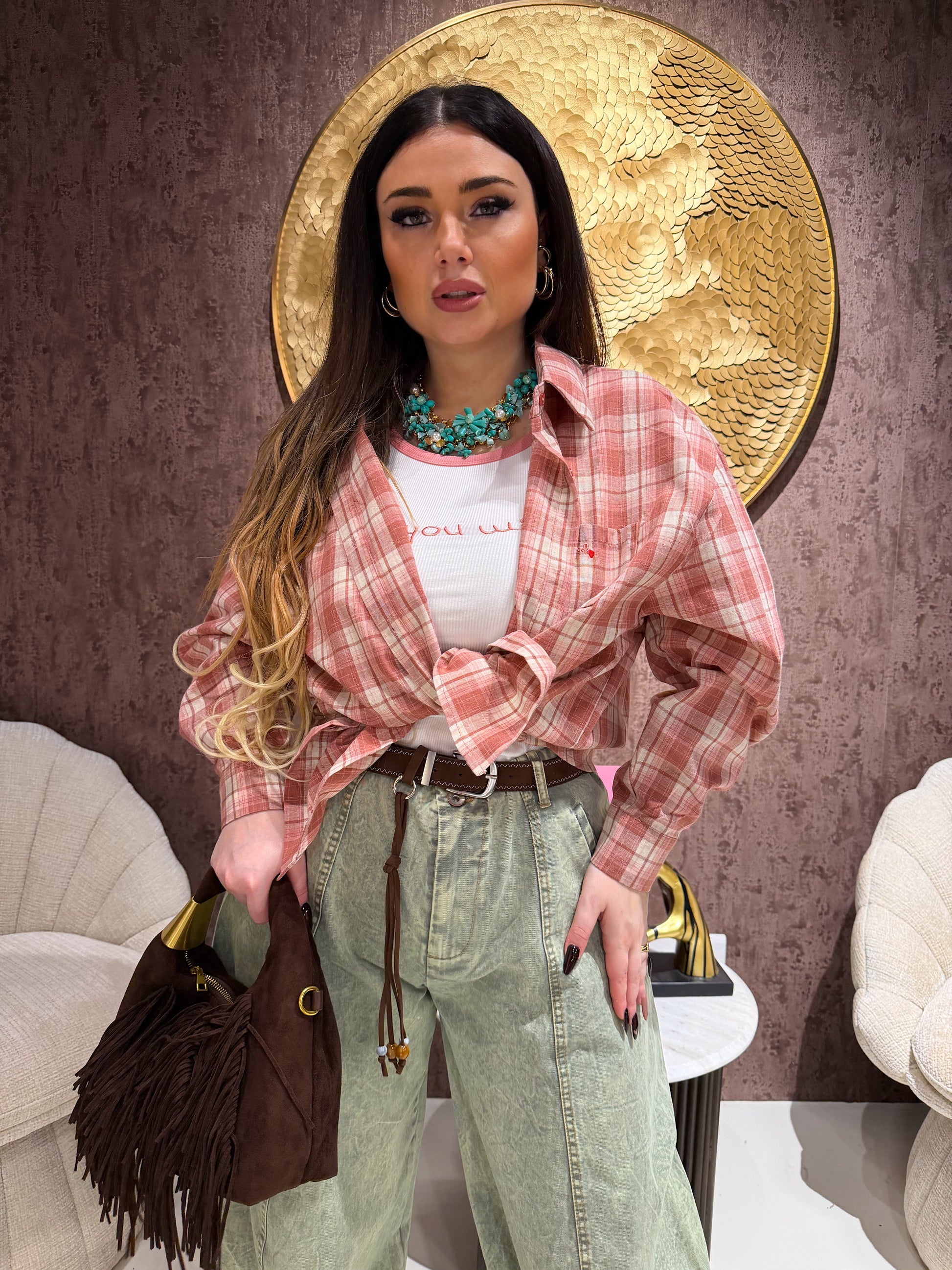 Set camicia più top As You Wish - R.a. Boutique