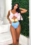 Body mare bikini due pezzi con sole rosa - R.a. Boutique