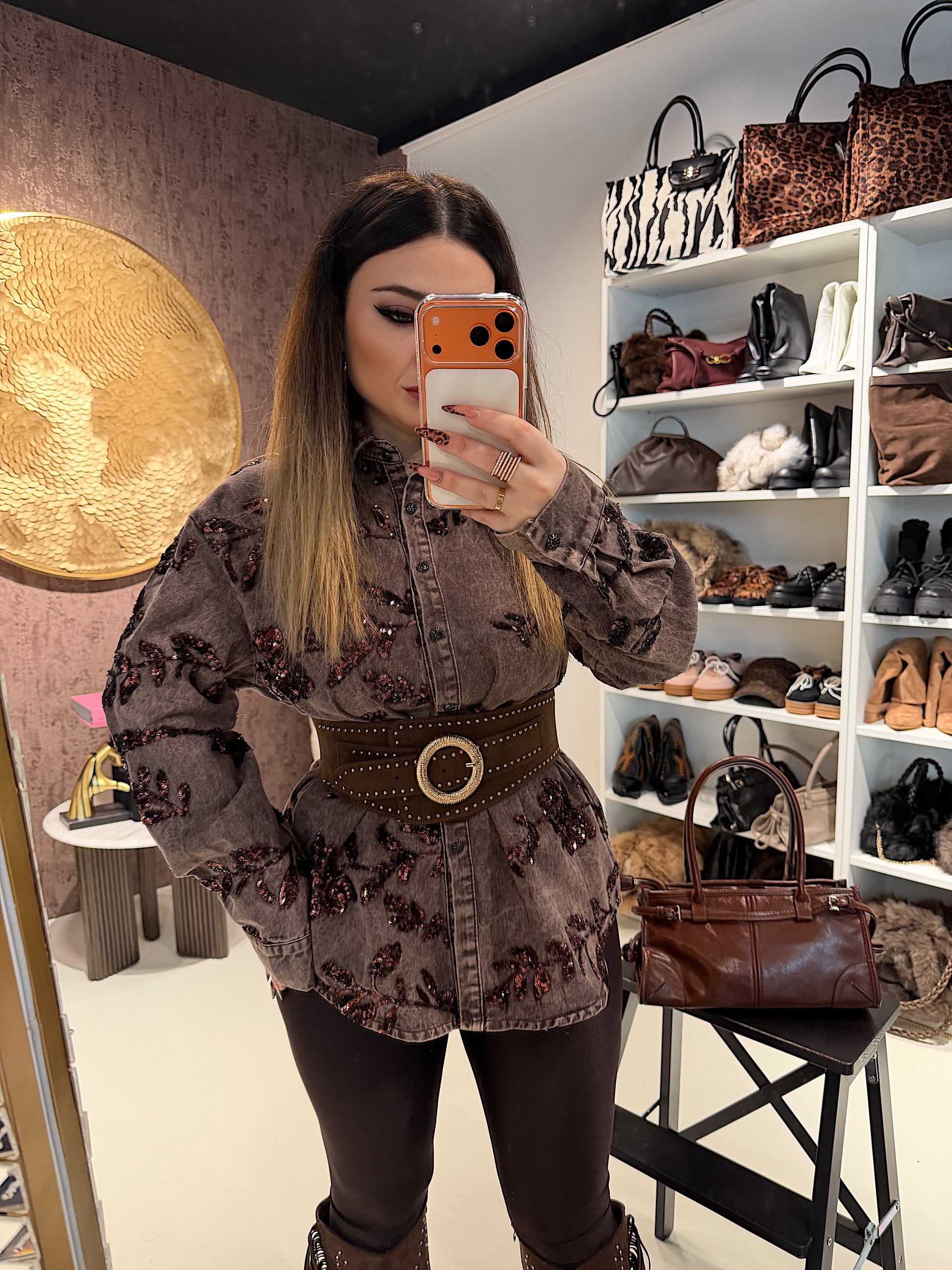 Giacca Denim Sparkle - R.a. Boutique