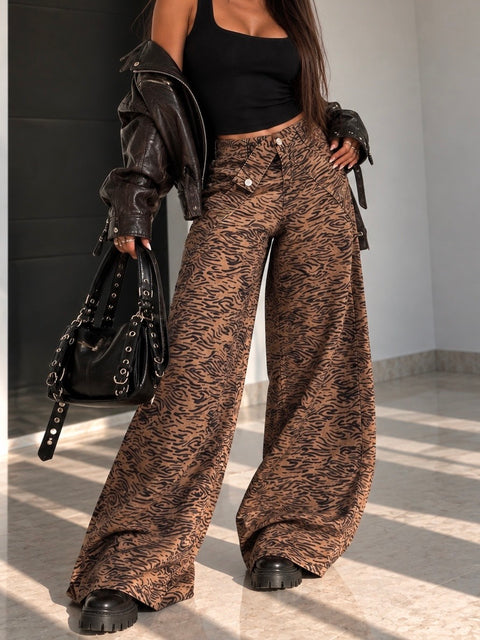 Jeans Tiger Caramel Wide Leg