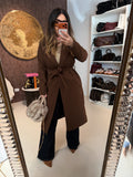 Cappotto Elegante con Cintura in Vita - R.a. Boutique