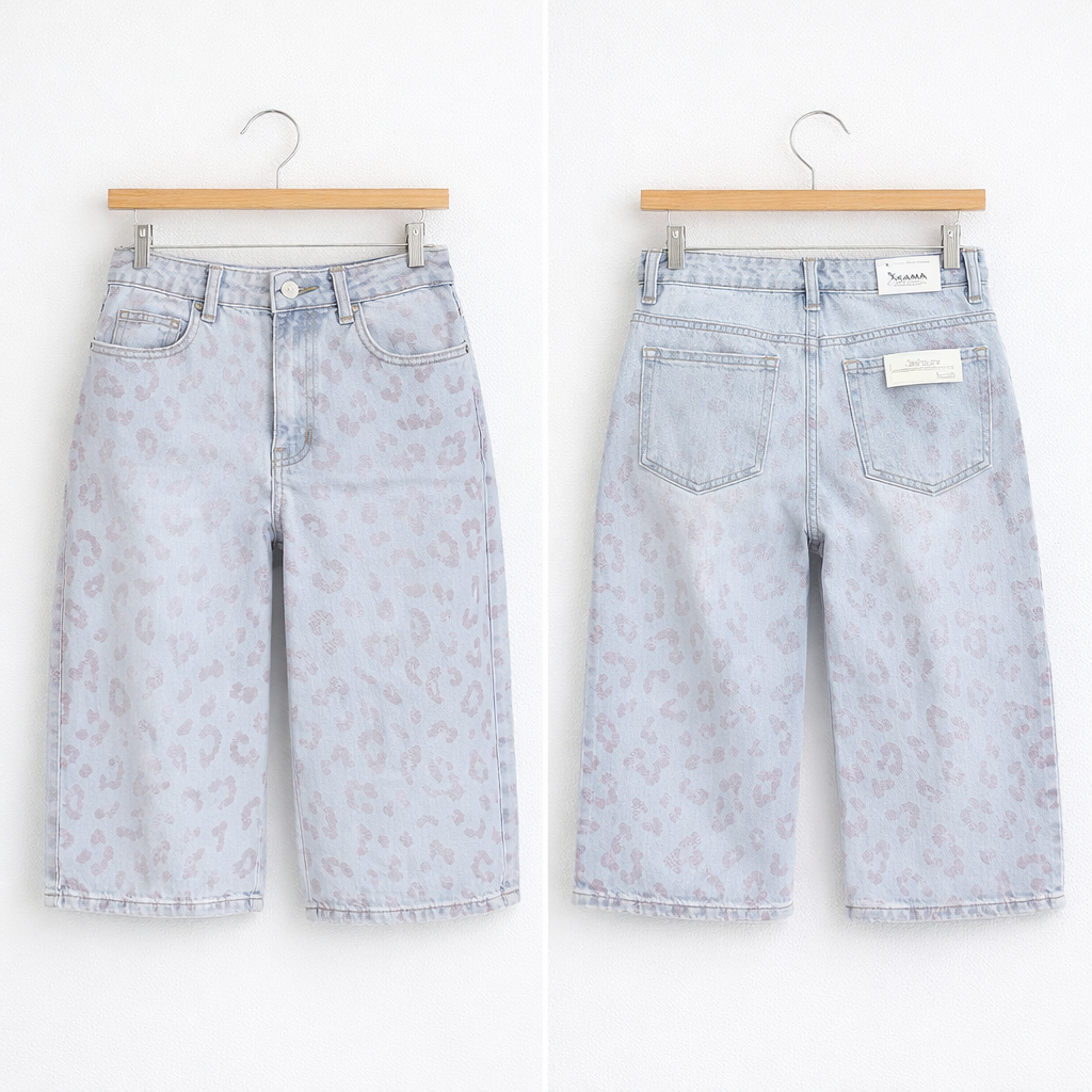 Short Leopard Soft Pink - R.a. Boutique