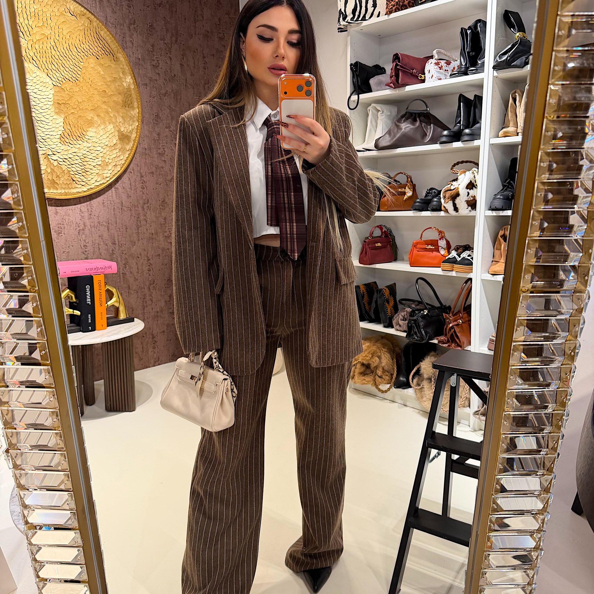 Completo due pezzi a righe - R.a. Boutique