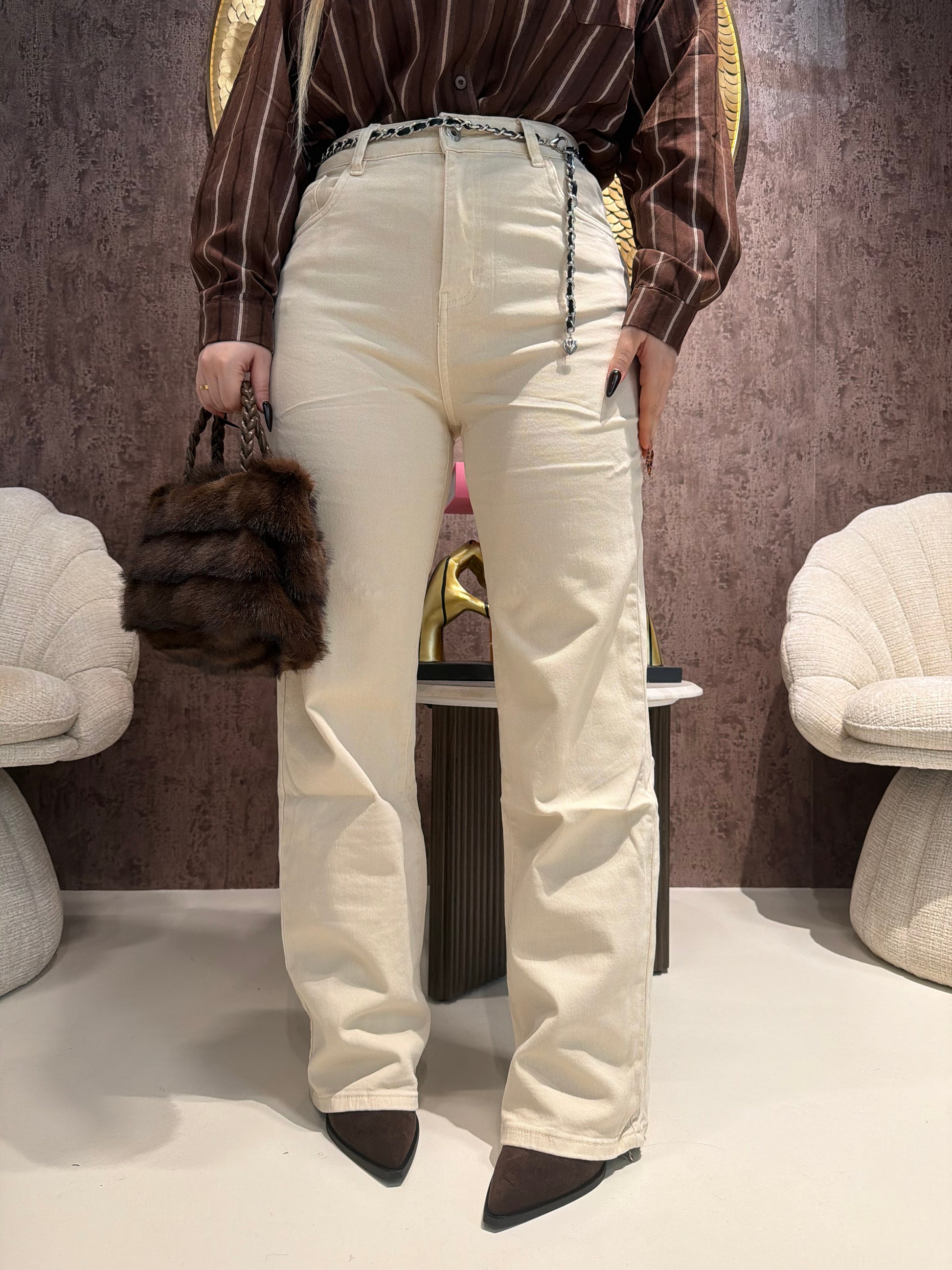Jeans Creamy - R.a. Boutique