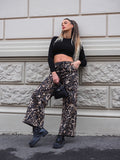 Pantalone animalier dark - R.a. Boutique 