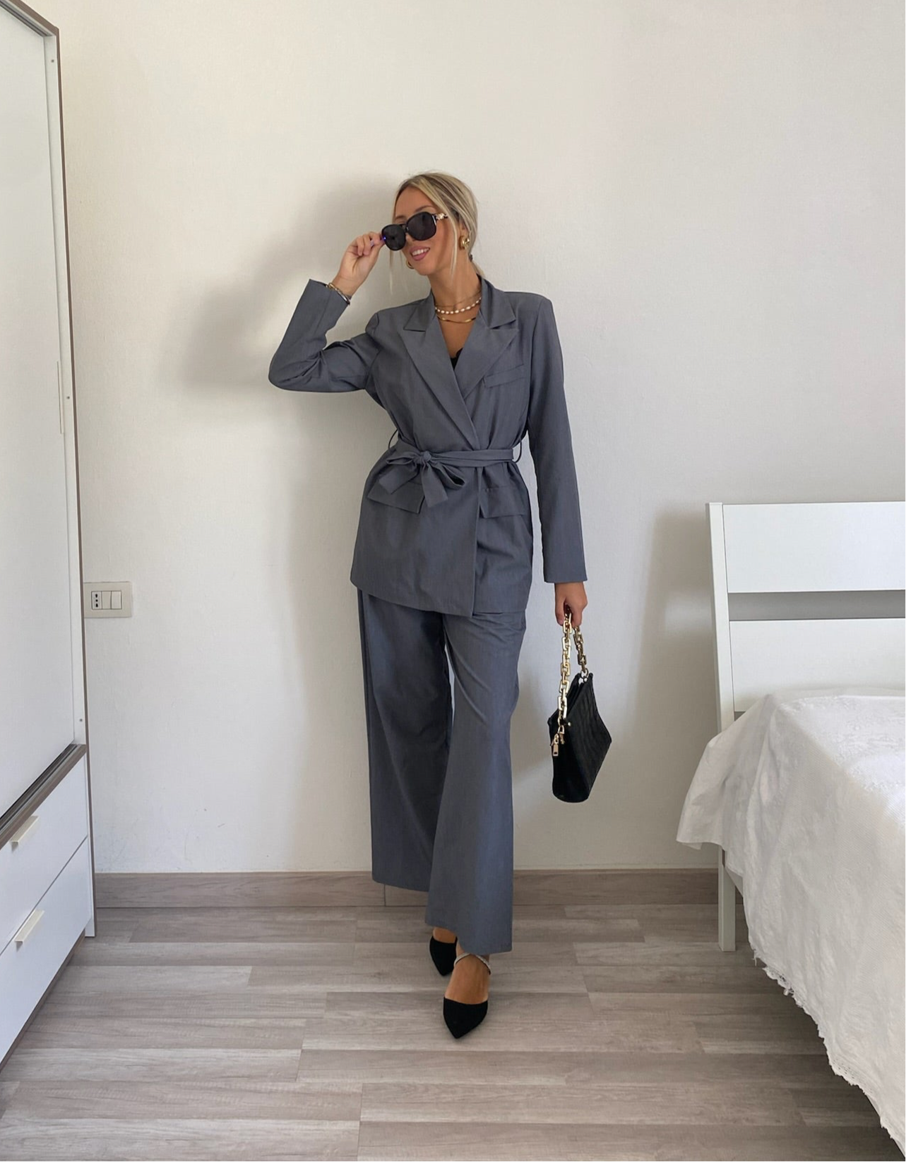 Tailleur grigio - R.a. Boutique 