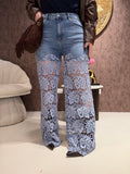 Jeans Bloom Lace - R.a. Boutique
