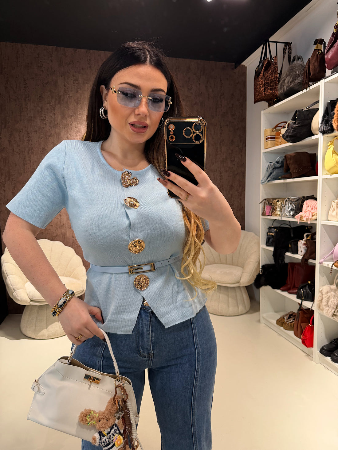 Maglia Golden Charm - R.a. Boutique