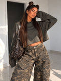 Maglia Crop Power Shoulder - R.a. Boutique