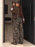 Felpa Catching Lights Marrone con Stella - R.a. Boutique