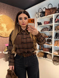 Camicia Rockwood a Quadri con Borchie - R.a. Boutique