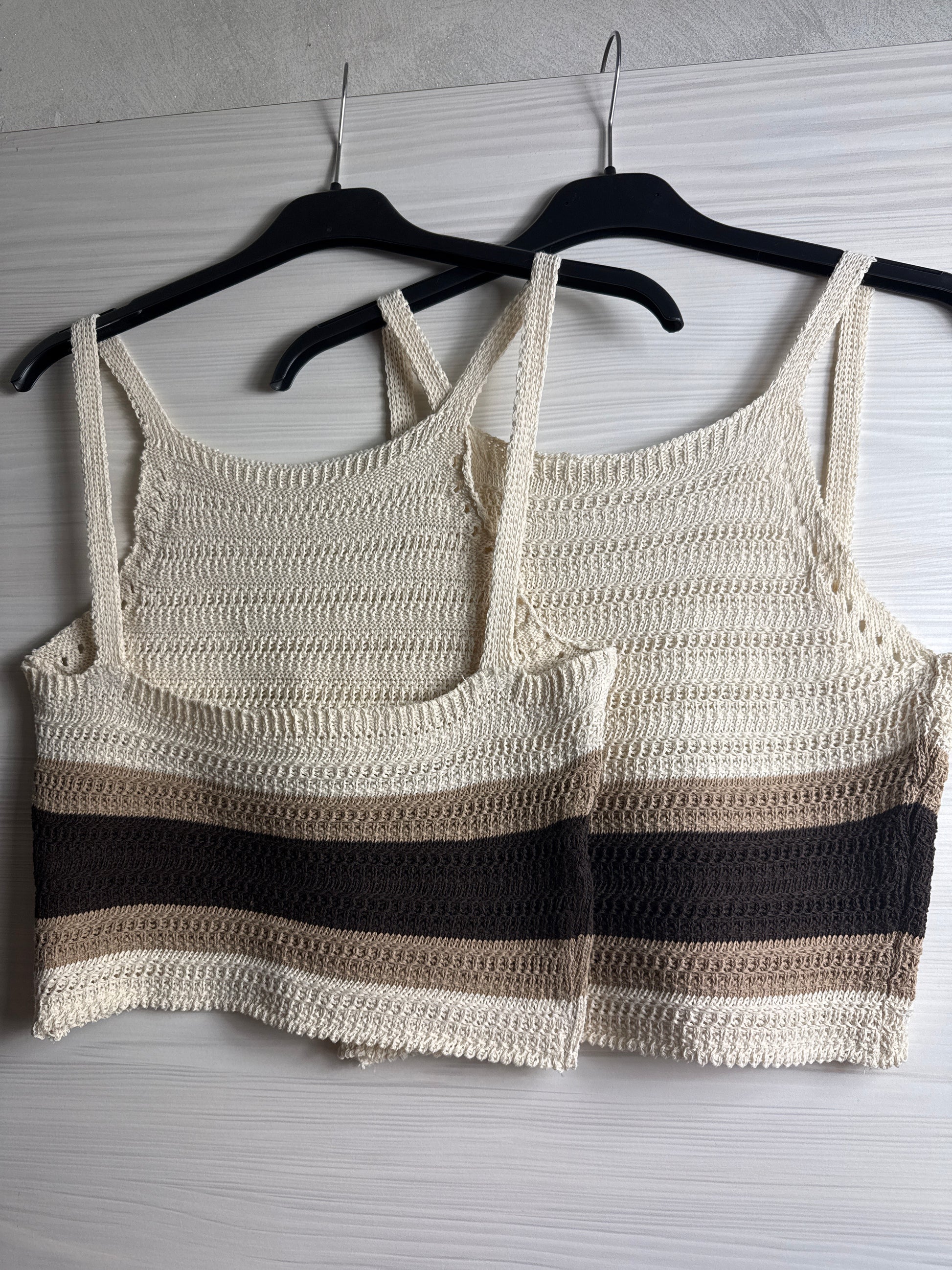 Top crochet nude - R.a. Boutique