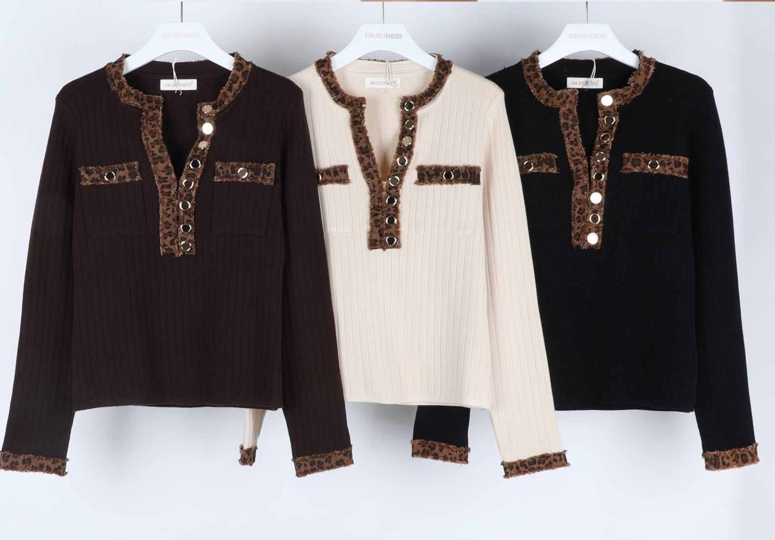 Maglioncino con dettaglio animalier - R.a. Boutique