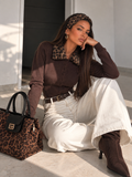 Pantalone essential white con cintura compresa - R.a. Boutique
