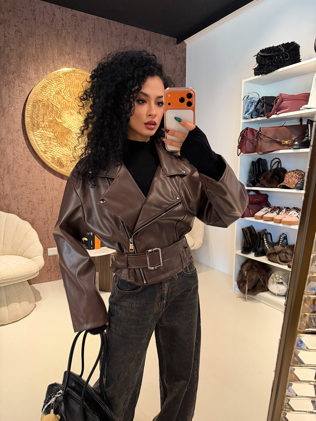 Giacca eco-pelle - R.a. Boutique