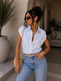 Camicia a righe cherry - R.a. Boutique