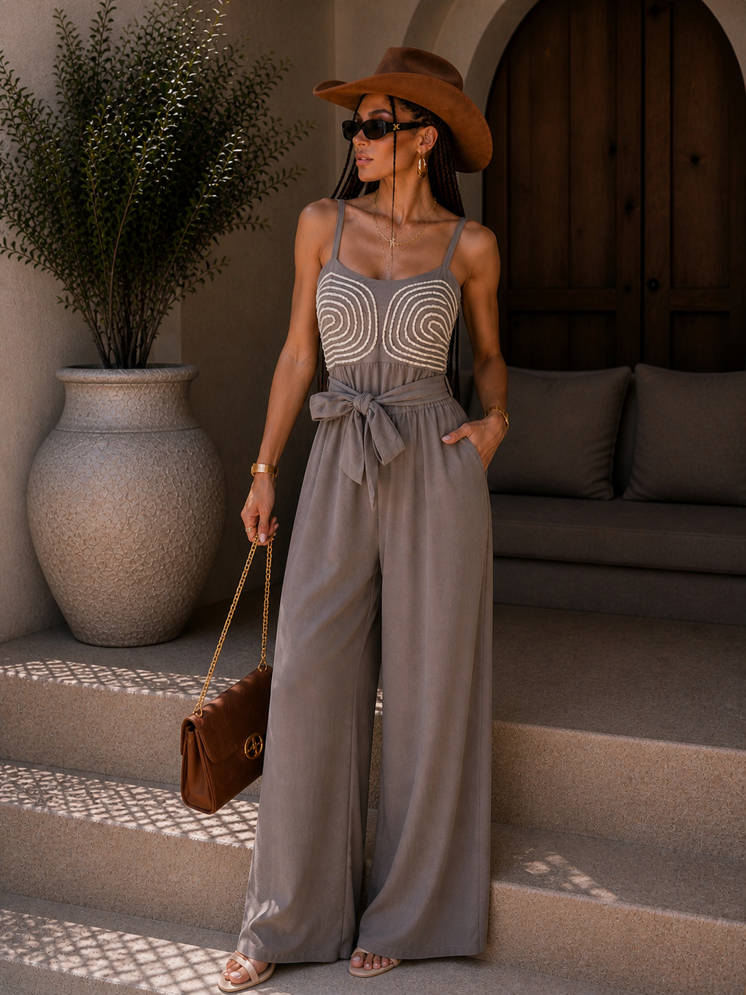 Tuta Elasticizzata Rope Detail - R.a. Boutique