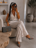 Completo venature luxury con cintura - R.a. Boutique