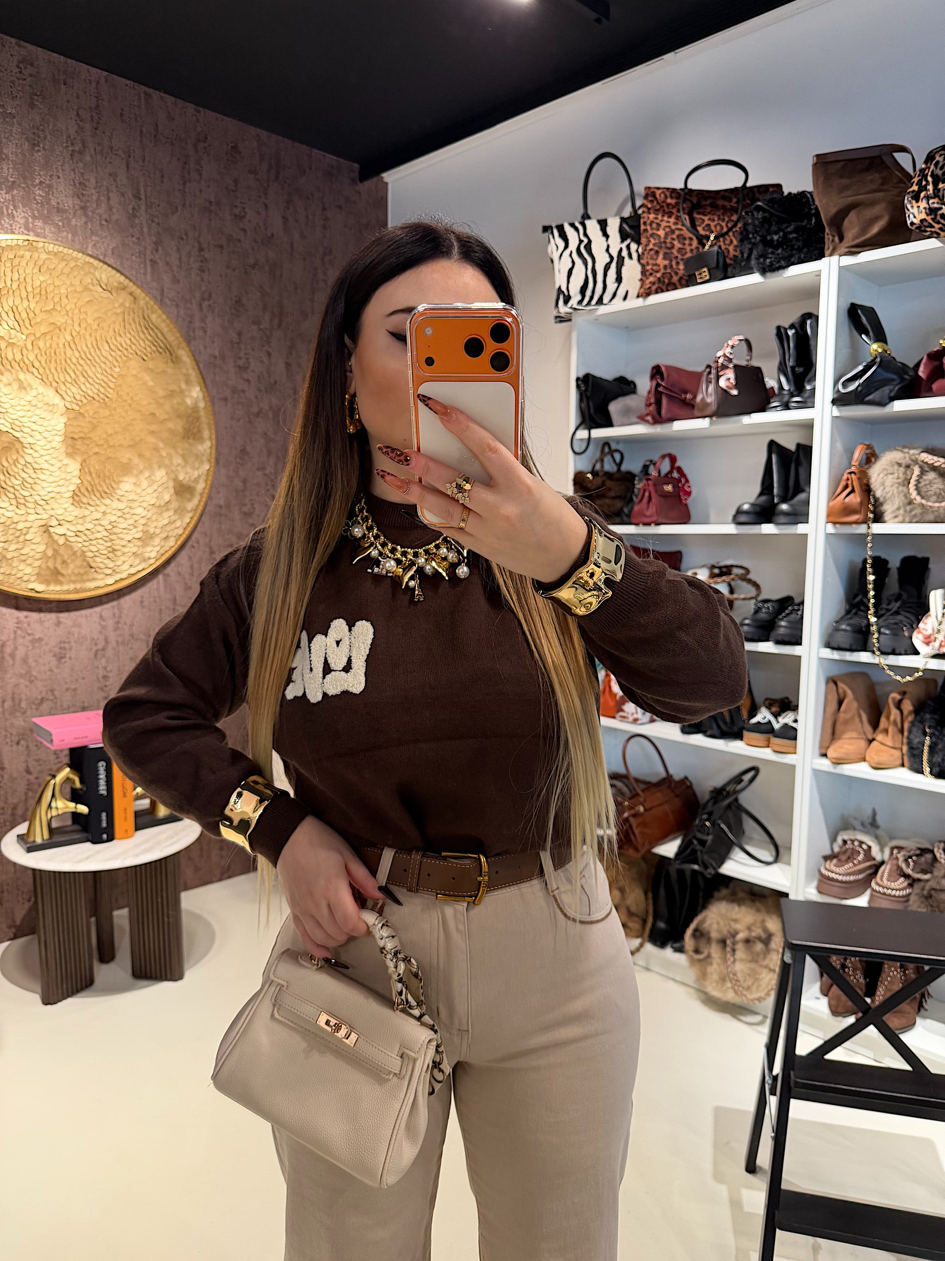 Maglioncino love yourself - R.a. Boutique