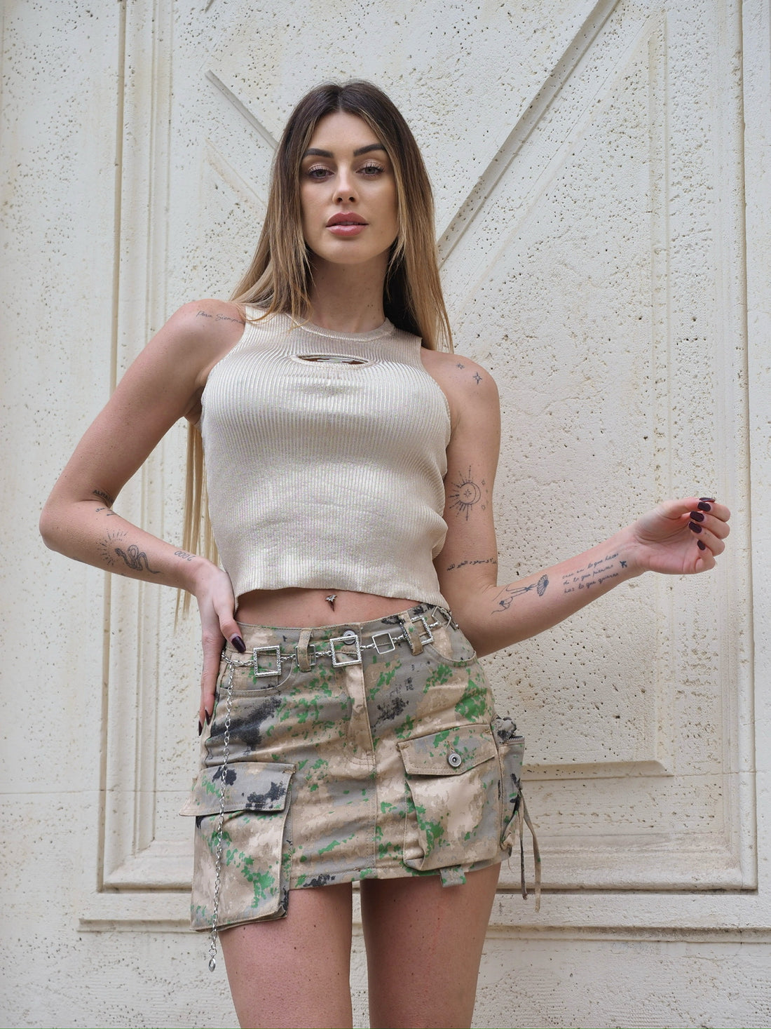 Top oro in lurex - R.a. Boutique 