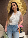 Top Romantic Rouches Elegance - R.a. Boutique