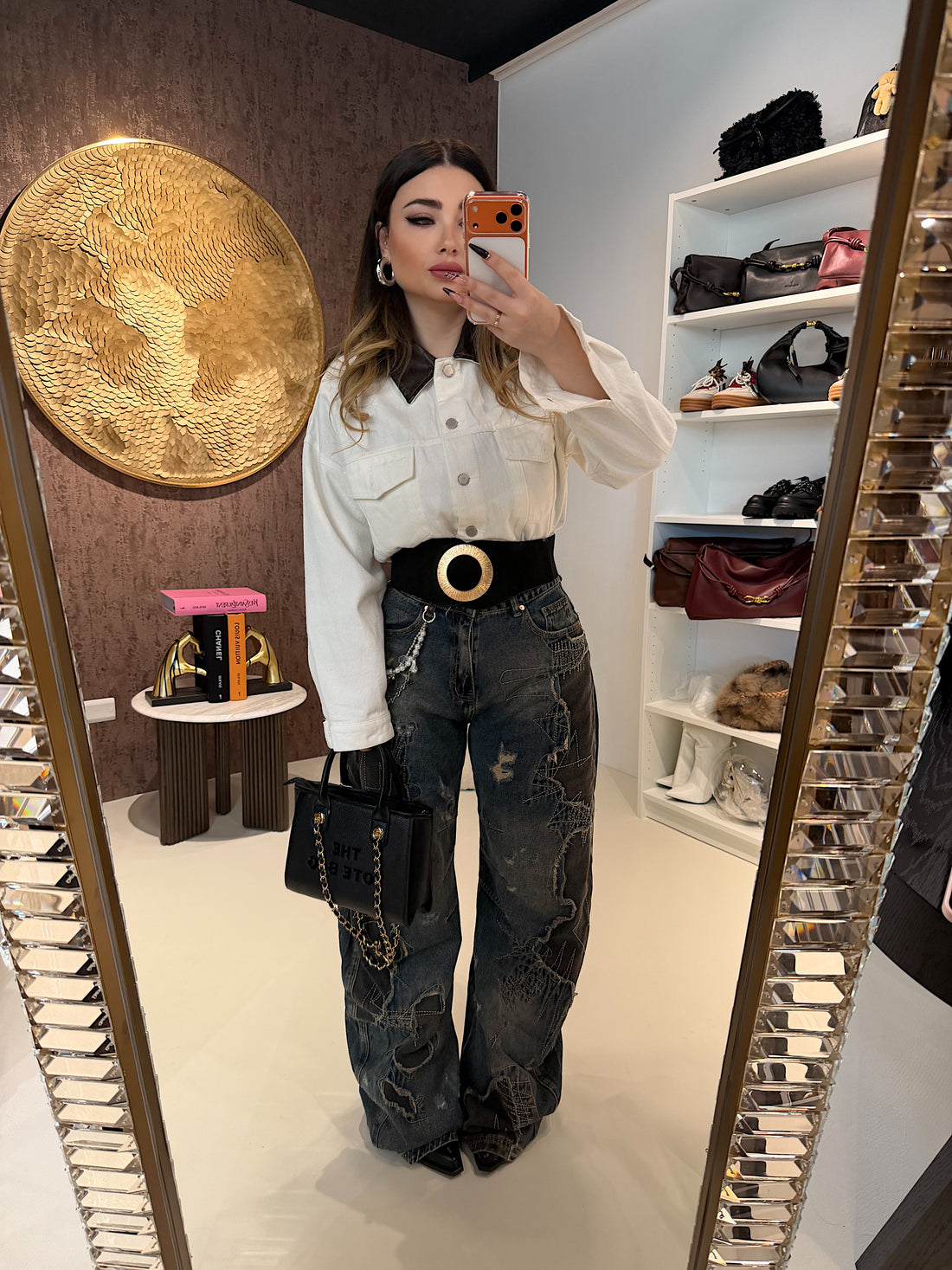 Cintura Liscia Nera - R.a. Boutique