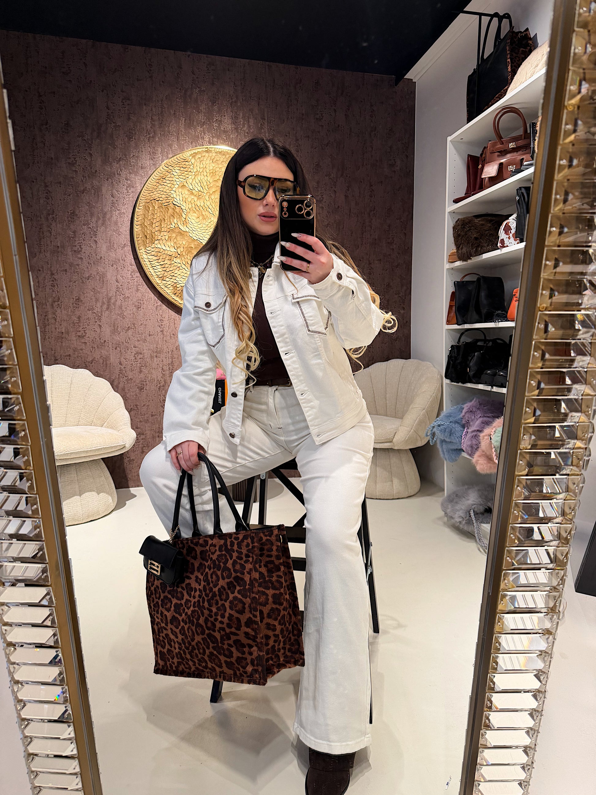 Completo Essential White Denim - R.a. Boutique