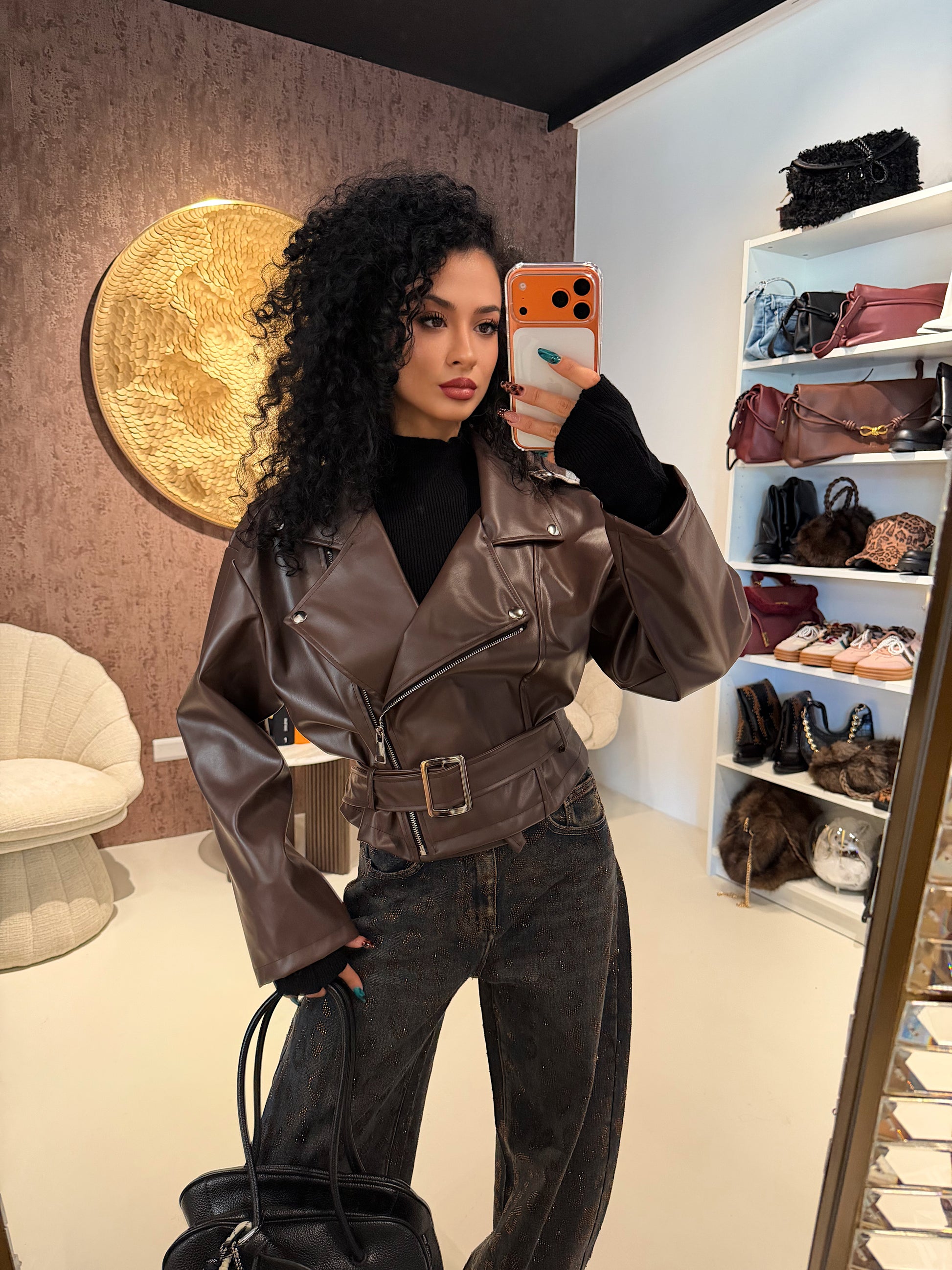 Giacca eco-pelle - R.a. Boutique