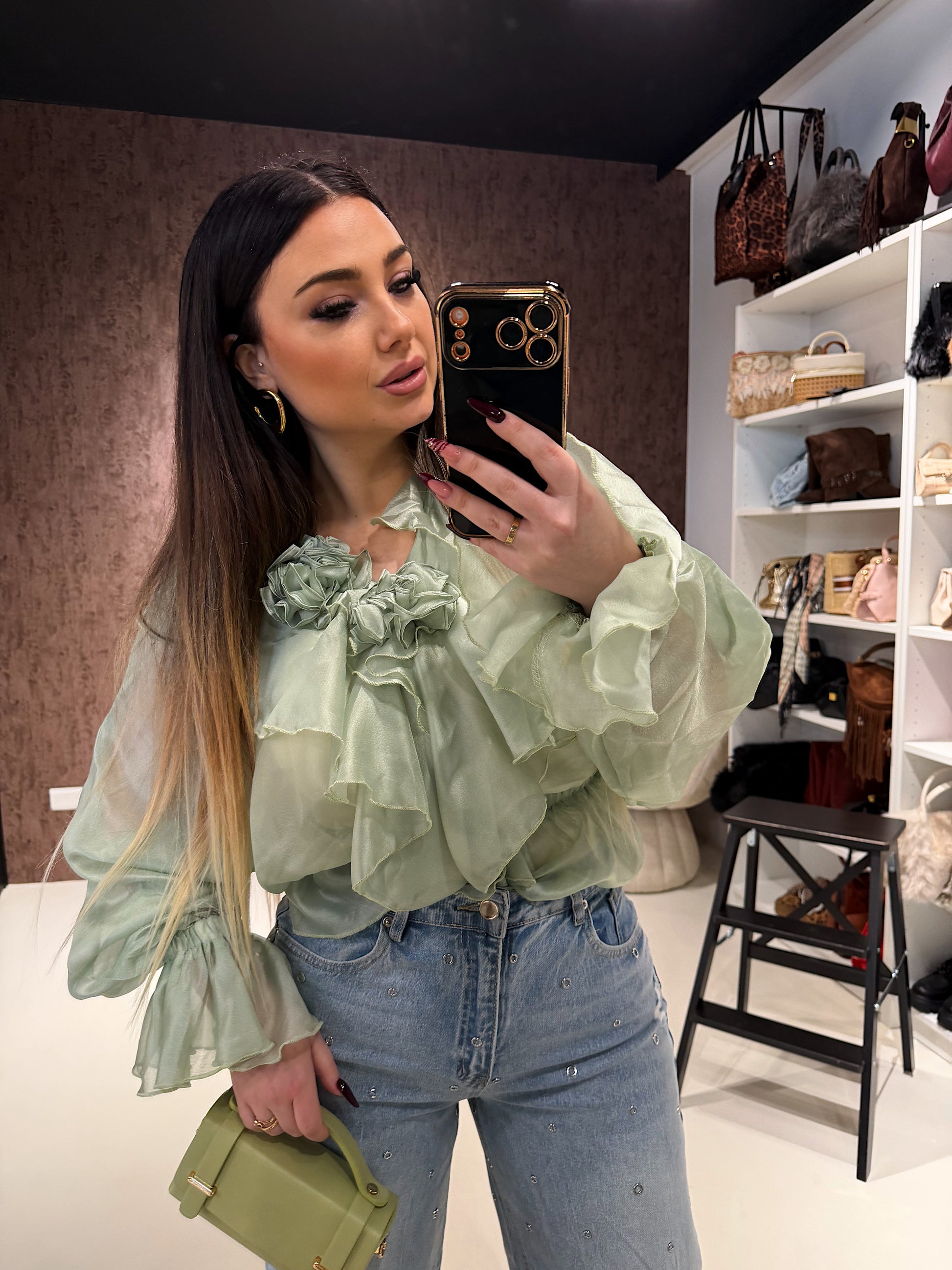 Blusa Romantic Rose - R.a. Boutique