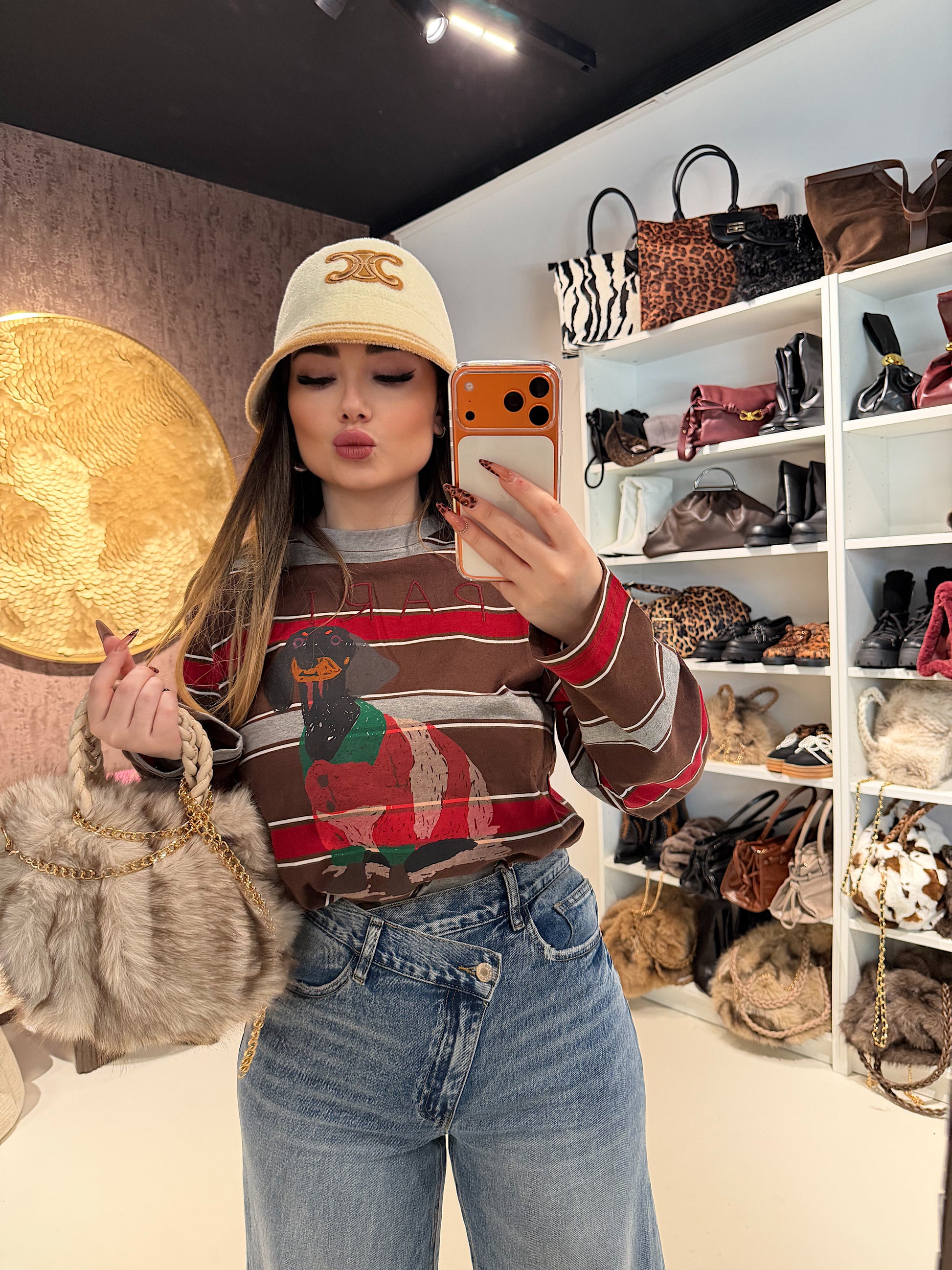 Maglia Paris Bassotto a righe - R.a. Boutique