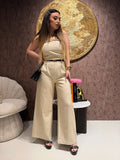 Tuta con cintura in vita senza coppe - R.a. Boutique