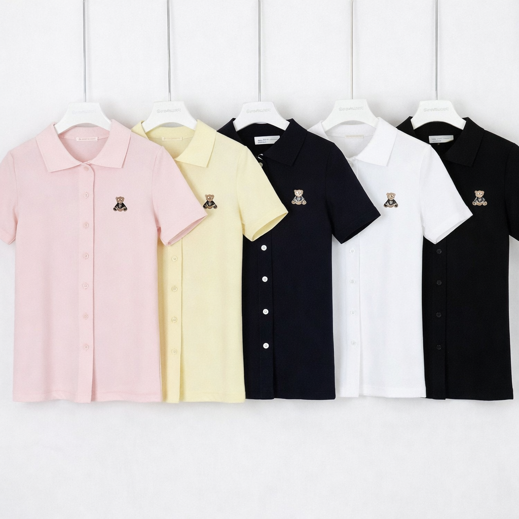 Maglia Teddy con bottoncini - R.a. Boutique