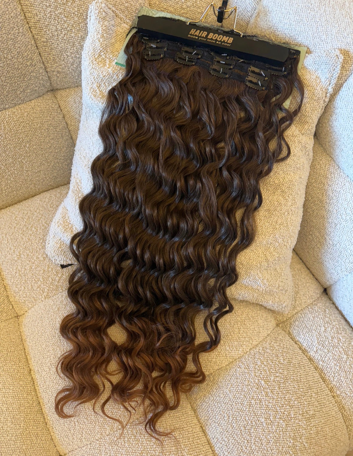 7 fasce onde morbide con clip vari colori - R.a. Boutique