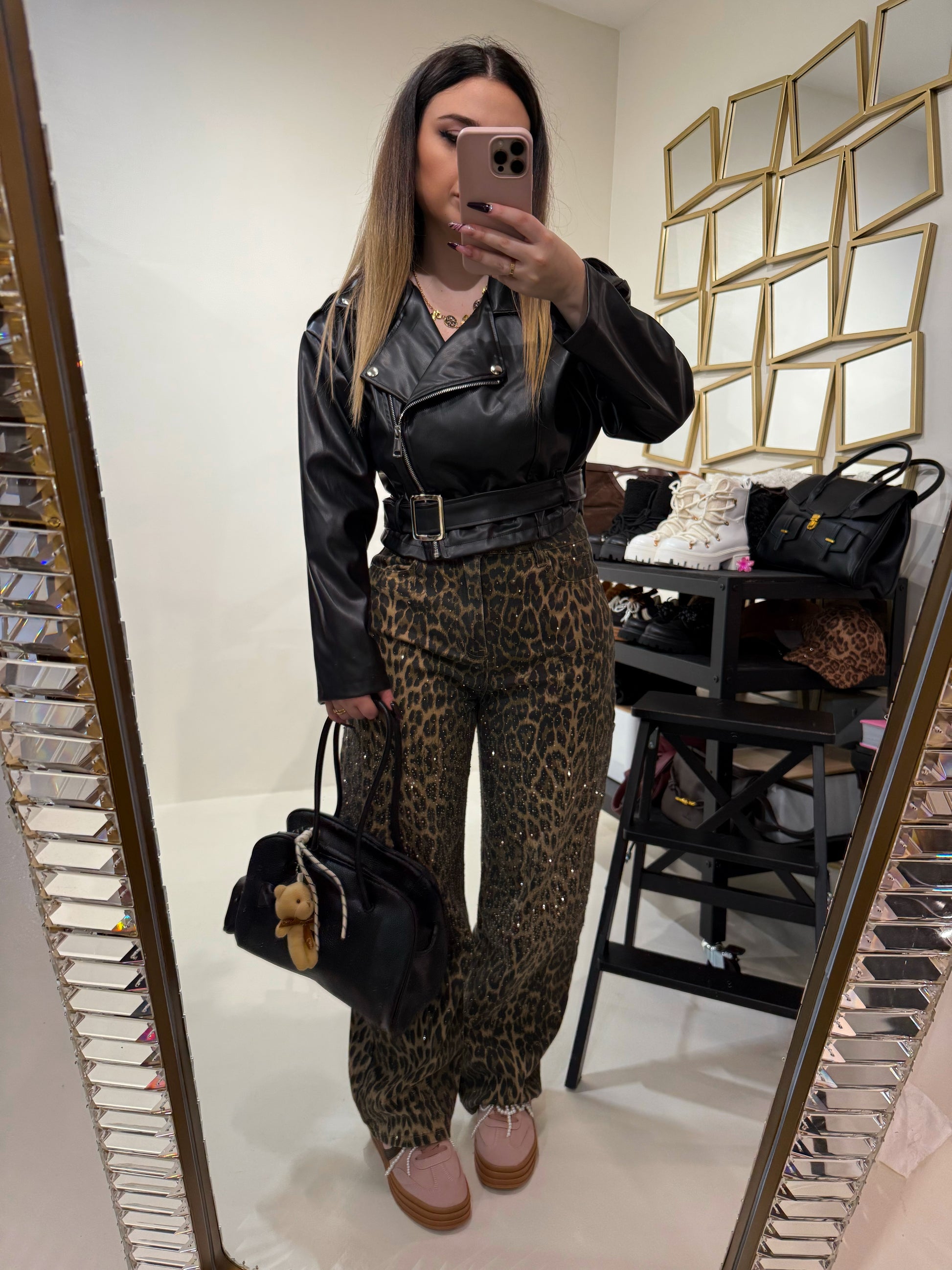 Giacca eco-pelle - R.a. Boutique