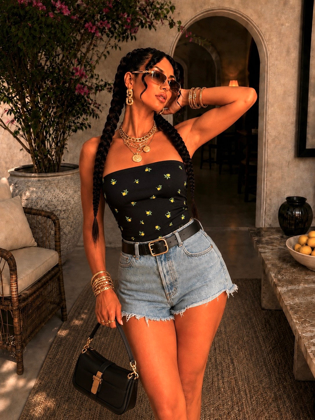 Top Fascia Summer Print - R.a. Boutique