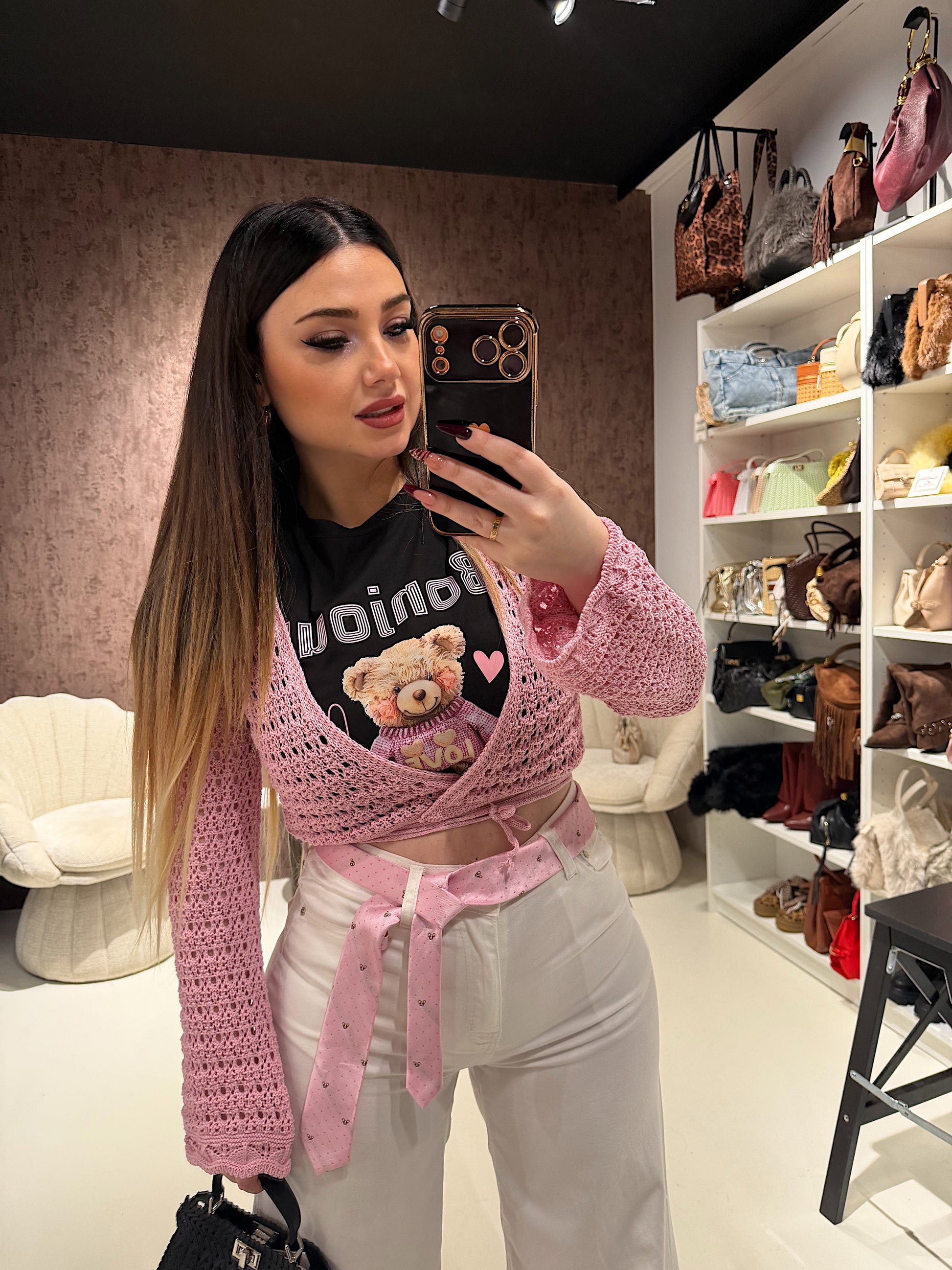 Cardigan Crochet Spring Glow - R.a. Boutique