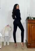 Tuta silhouette nera - R.a. Boutique 
