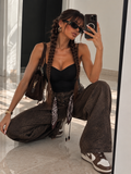 Pantalone Leopardato Marrone - R.a. Boutique