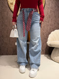 Jeans con cintura a cravatta - R.a. Boutique