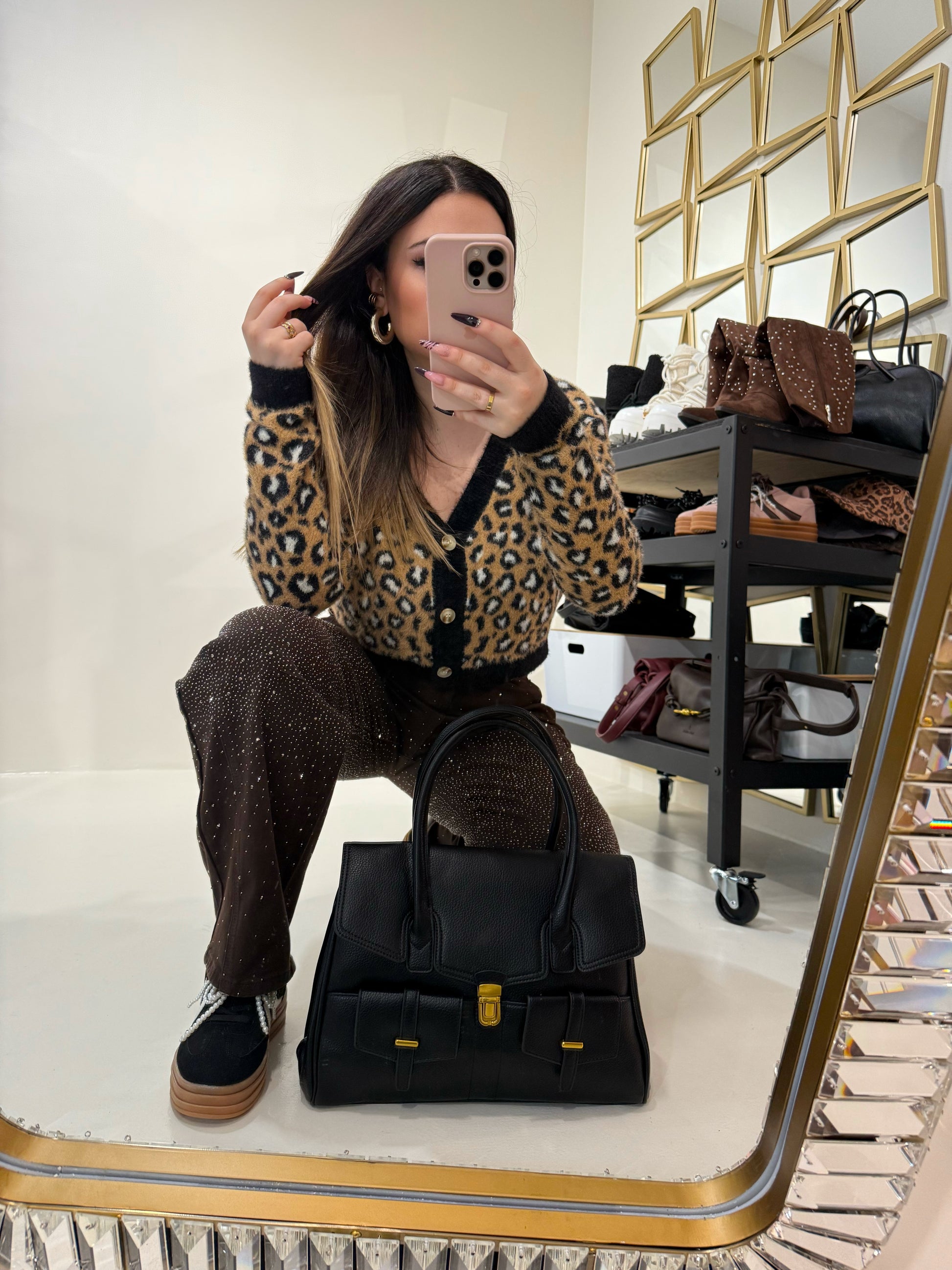 Cardigan maculato - R.a. Boutique