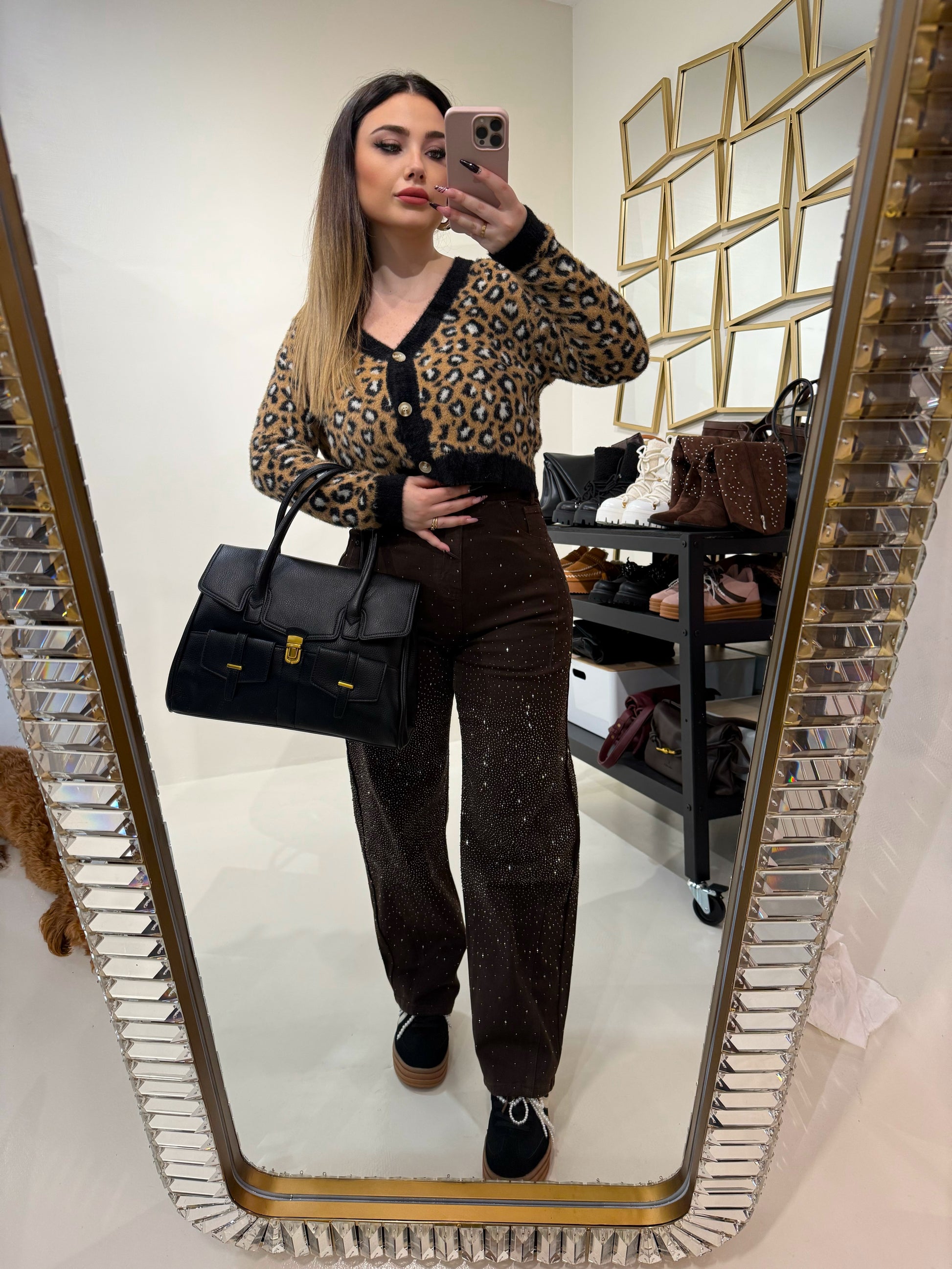 Cardigan maculato - R.a. Boutique