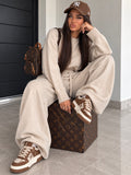 Completo Soft Winter in Maglia con Pantalone – Beige - R.a. Boutique