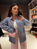 Camicia Denim Rose Lace - R.a. Boutique