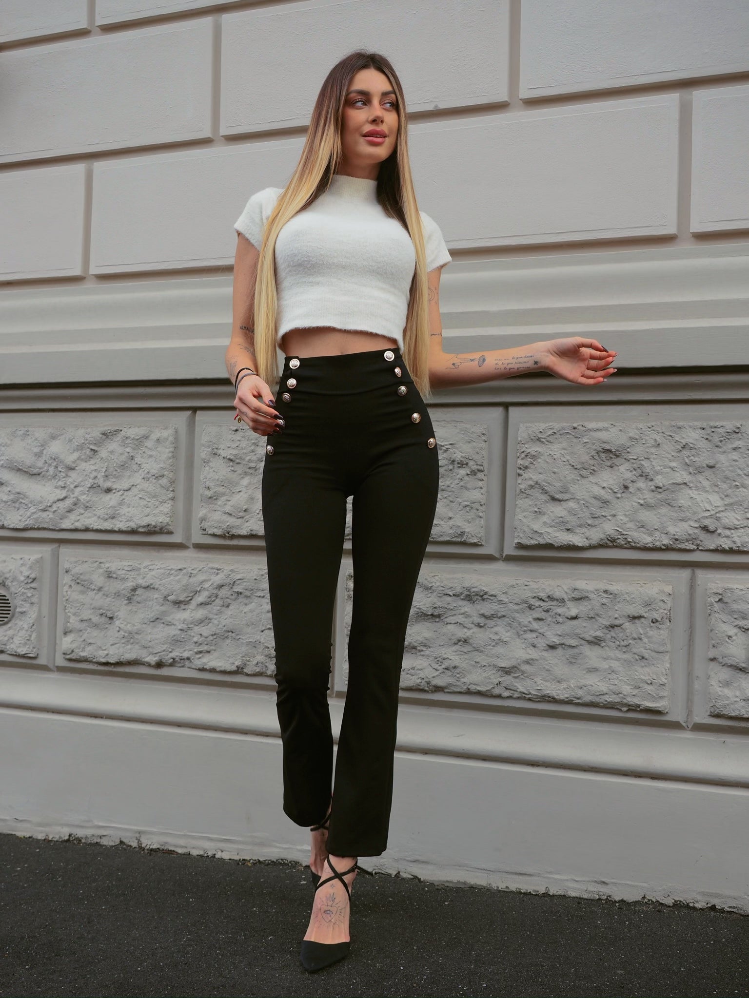 Maglia morbidissima crema pastello - R.a. Boutique 