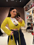 Cardigan Crochet Spring Glow - R.a. Boutique