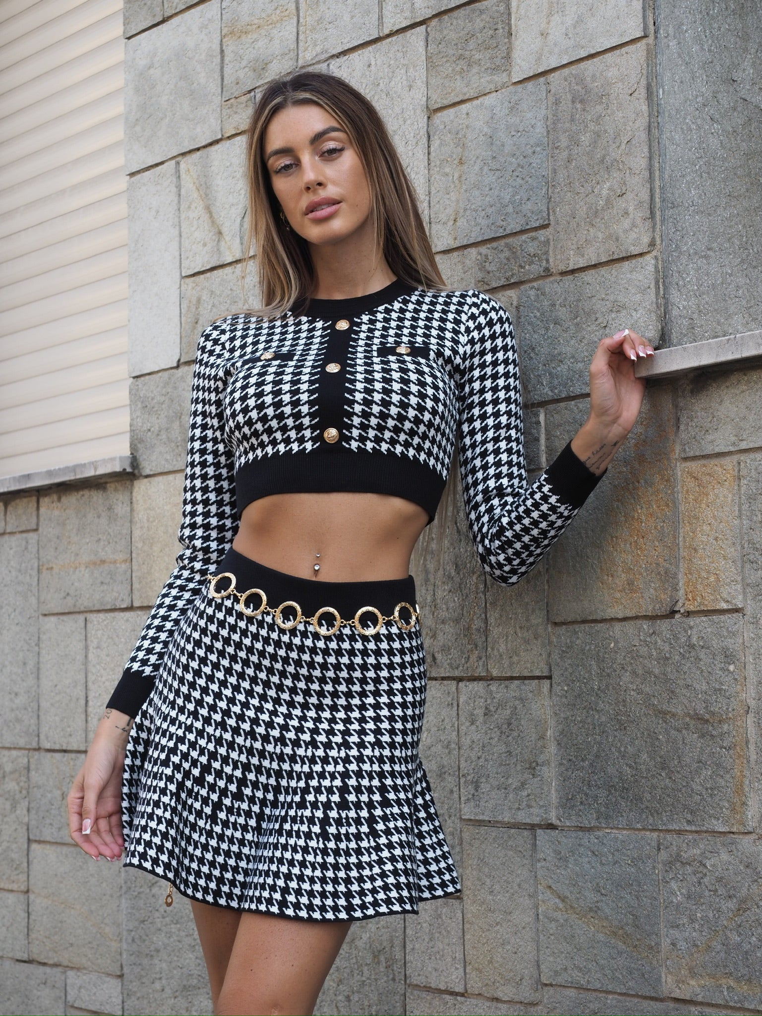 Completo pied de poule - R.a. Boutique 