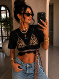 T-Shirt Wild Chic - R.a. Boutique