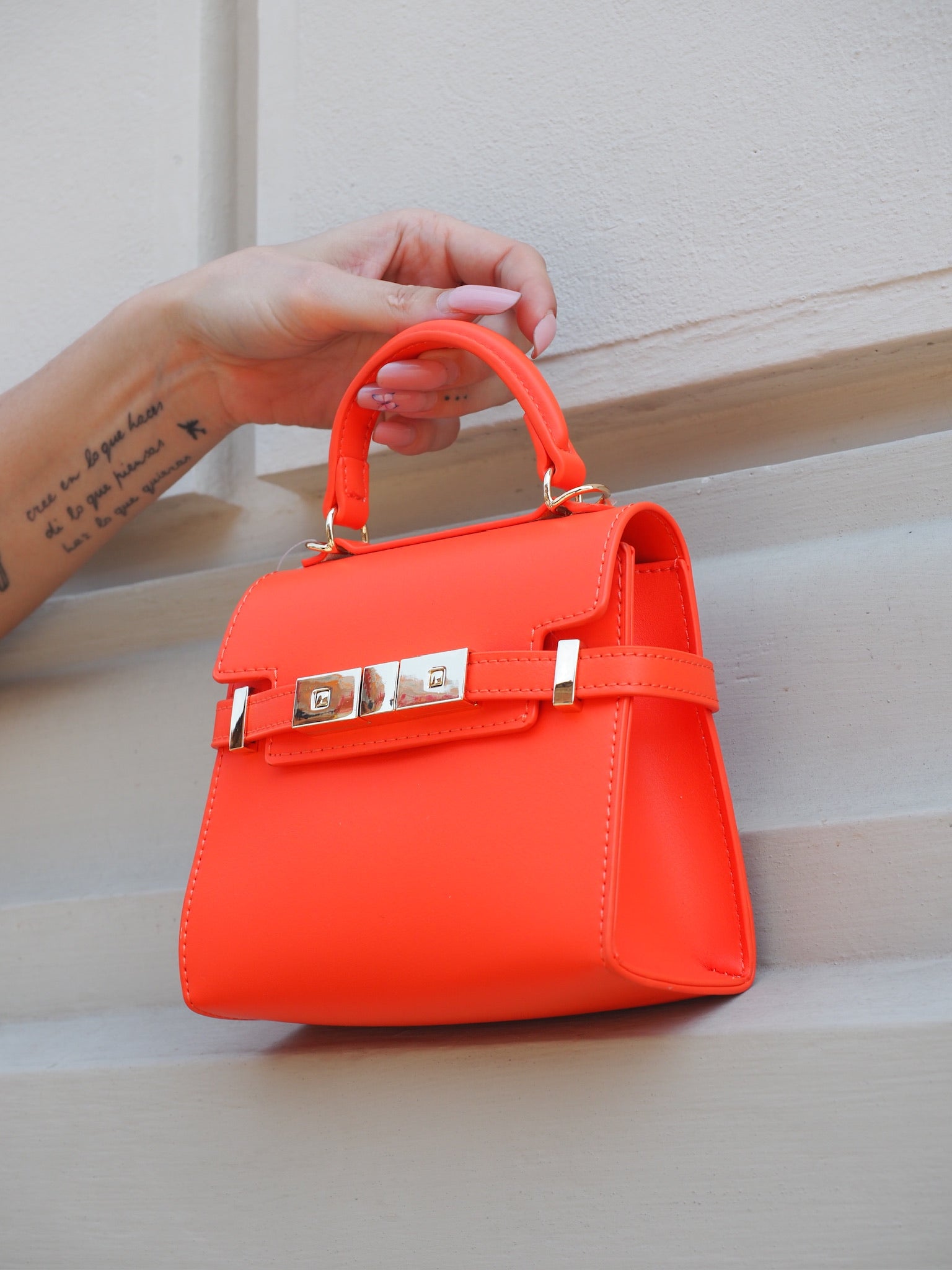 Borsa orange - R.a. Boutique 