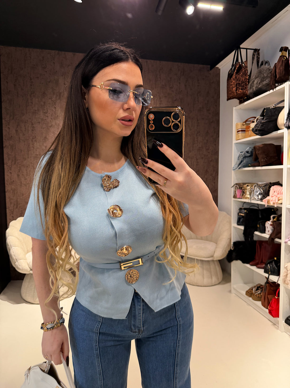 Maglia Golden Charm - R.a. Boutique